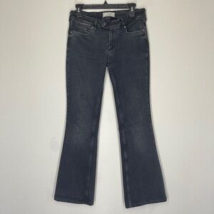 We The Free Jeans Women's Size 28 Bootcut Denim Charcoal Black